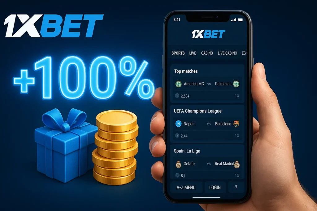 1xBet welcome bonus for Nigeria